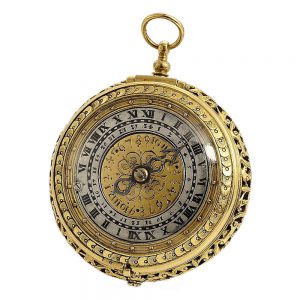 German Renaissance watch with self-strike and alarm Circa 1630