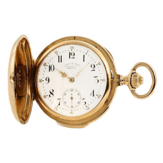 German extremely rare lady's repeating pocket watch Circa 1887