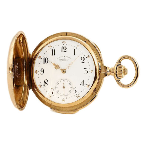 German extremely rare lady's repeating pocket watch Circa 1887