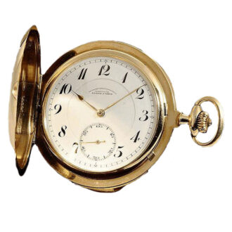 German rare quarter repeating hunting pocket watch Circa 1931
