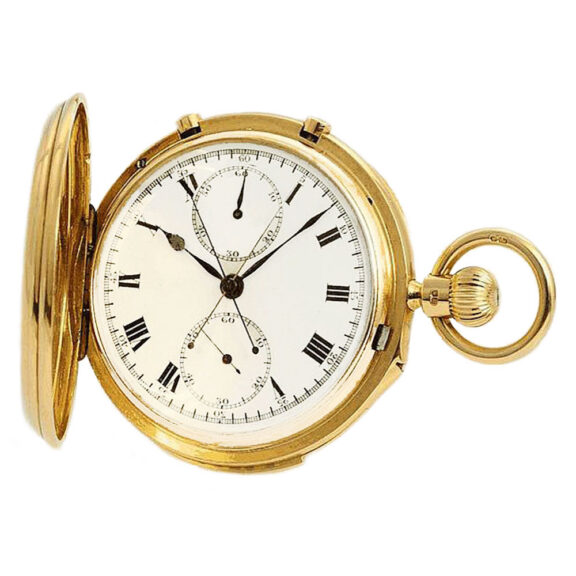 Swiss minute repeating split seconds chronograph Circa 1905 Swiss minute repeating split seconds chronograph Circa 1905