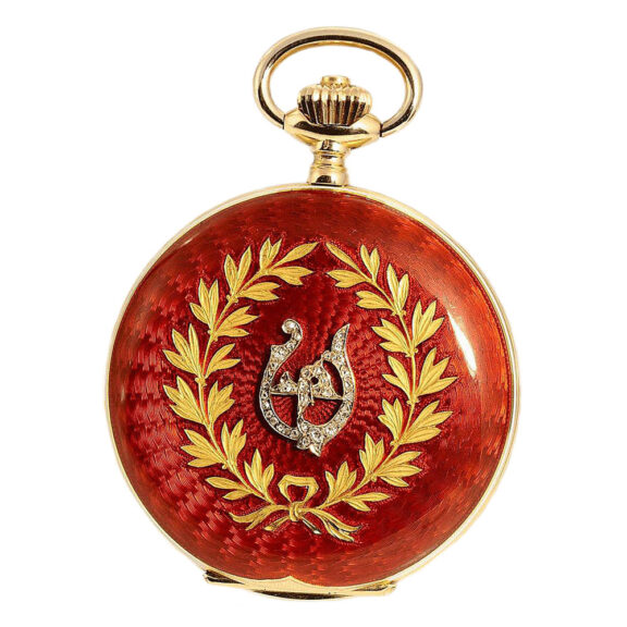 Swiss elegant pocket watch for the Ottoman market Circa 1890