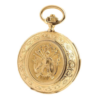 Swiss minute repeating watch with automaton "Corrida" Circa 1890