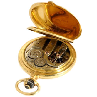 Swiss very fine pocket watch with one-minute tourbillon Circa 1900