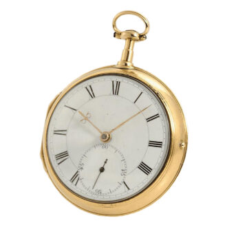 English extremely rare chronometer "of the second kind" Circa 1783