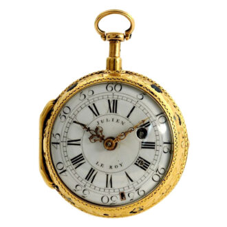 French "à toc et à tact" quarter repeating pocket watch Circa 1740