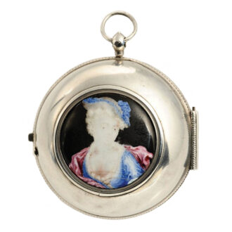 Swiss "Oignon" with unique concealed erotic scene Circa 1670