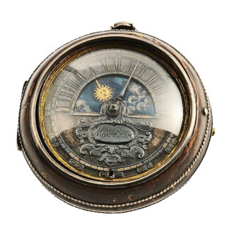 English rare watch with day and night indicator Circa 1690