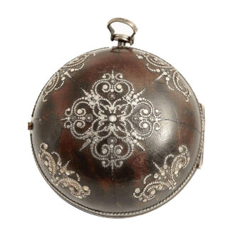 English rare watch with day and night indicator Circa 1690