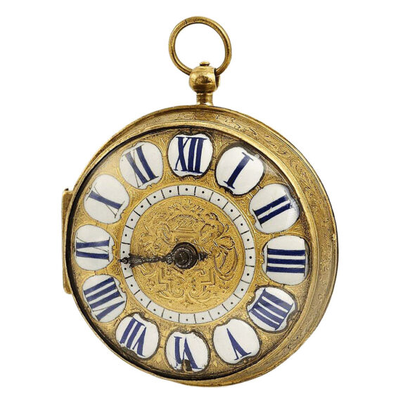 French one handed verge pocket watch “Oignon” Circa 1680