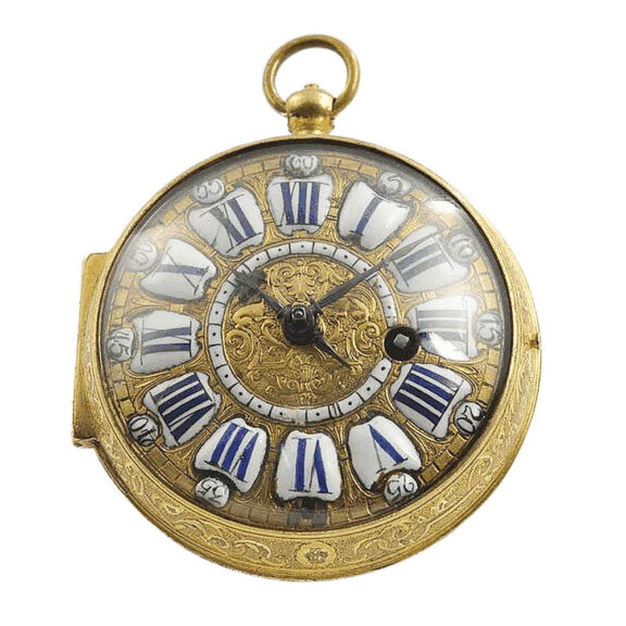 French decorative verge pocket watch “Oignon” Circa 1700