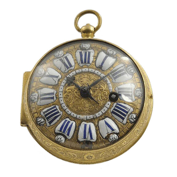 French decorative verge pocket watch “Oignon” Circa 1700 French decorative verge pocket watch “Oignon” Circa 1700