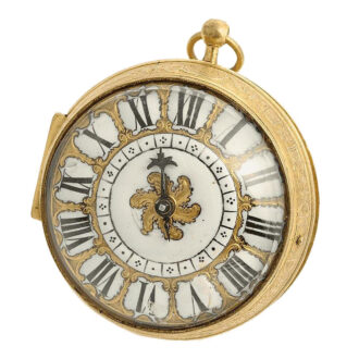 French gilt metal oignon verge pocket watch Circa 1695