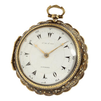 English pair cased Grande Sonnerie verge watch Circa 1790