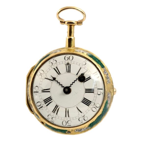 French "à toc et à tact" quarter repeating watch Circa 1740 French "à toc et à tact" quarter repeating watch Circa 1740
