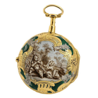 French "à toc et à tact" quarter repeating watch Circa 1740
