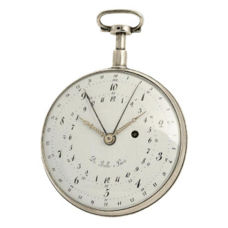 French watch with revolution decimal and double time Circa 1794