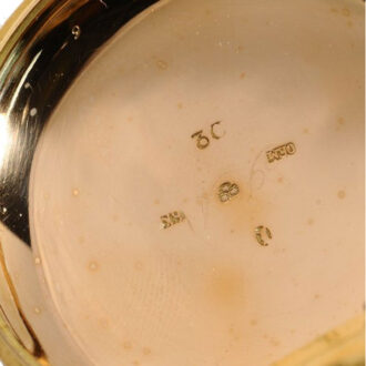 Swedish extremely rare watch with Sully escapement Circa 1790