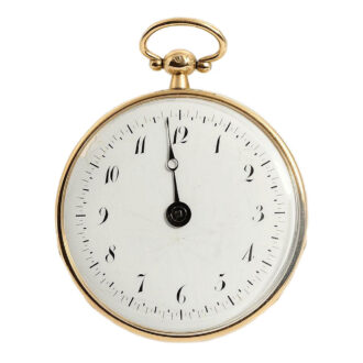 French rare 18 K gold "Montre de Souscription" watch Circa 1805