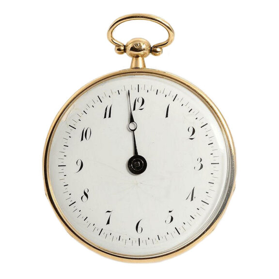 French rare 18 K gold "Montre de Souscription" watch Circa 1805