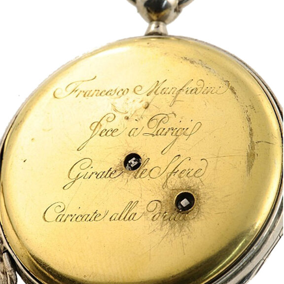 Italian watch with double wheel duplex escapement Circa 1810 Italian watch with double wheel duplex escapement Circa 1810