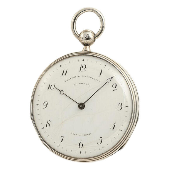 Italian watch with double wheel duplex escapement Circa 1810 Italian watch with double wheel duplex escapement Circa 1810