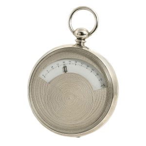 Italian pocket watch with retrograde minute indication Circa 1880