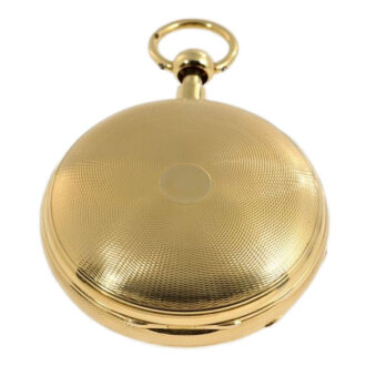 English rare and early minute repeating pocket watch Circa 1820