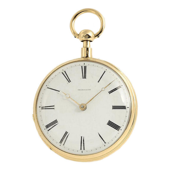 English rare and early minute repeating pocket watch Circa 1820