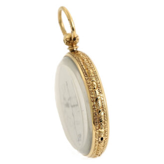 English watch with centre seconds and two time zones Circa 1848