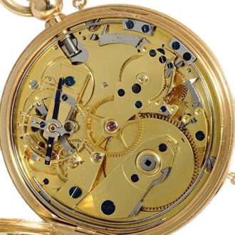 French rare quarter repeating gentleman's watch Circa 1815