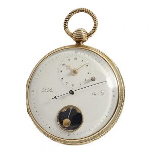 Swiss gold-plated watch with “Debaufré” escapement Circa 1828