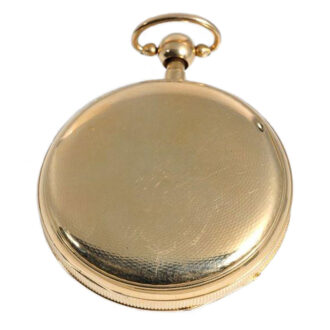 Danish gold quarter repeating cylinder pocket watch Circa 1820