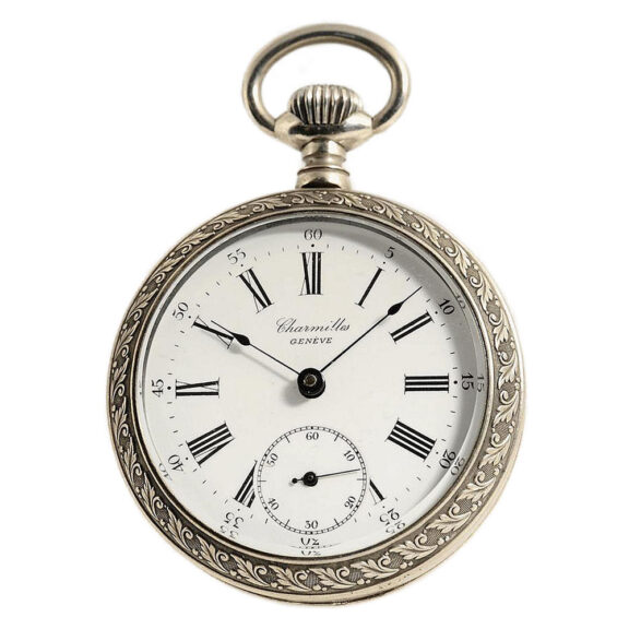 Swiss rare nickel gentleman's pocket watch Circa 1900 Swiss rare nickel gentleman's pocket watch Circa 1900
