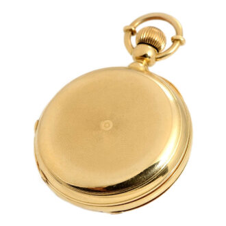 Swiss watch with lid winding "Demi Chronometre" Circa 1880