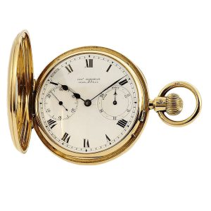 English chronometer with 30h power reserve indication Circa 1907