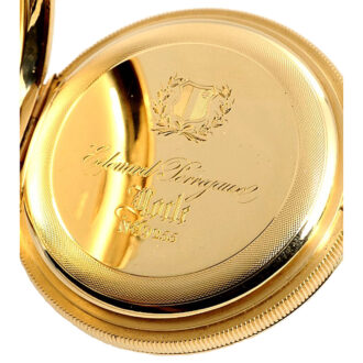 Swiss 18K gold lever chronometer pocket watch Circa 1880 Swiss 18K gold lever chronometer pocket watch Circa 1880