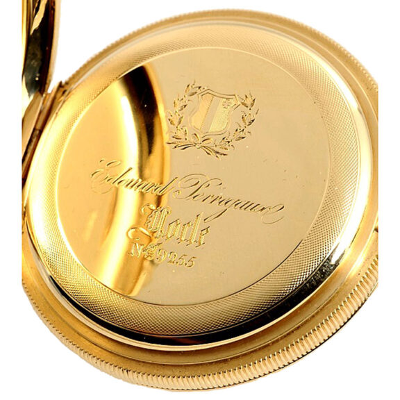 Swiss 18K gold lever chronometer pocket watch Circa 1880 Swiss 18K gold lever chronometer pocket watch Circa 1880