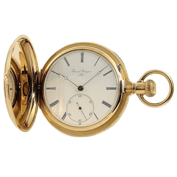 Swiss 18K gold lever chronometer pocket watch Circa 1880 Swiss 18K gold lever chronometer pocket watch Circa 1880