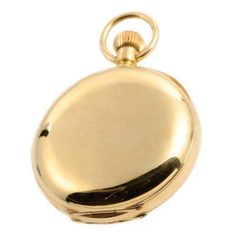 Swiss gold hunting cased minute repeating watch Circa 1890