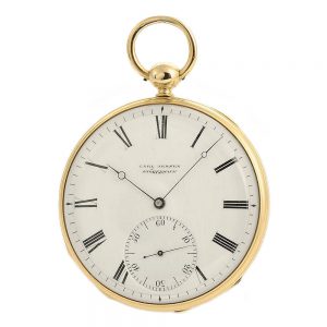 Danish watch with double wheel duplex escapement Circa 1840