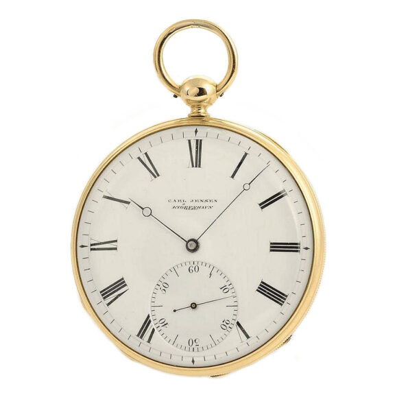 Danish watch with double wheel duplex escapement Circa 1840
