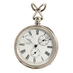 Austrian automatic winding silver pocket watch Circa 1880