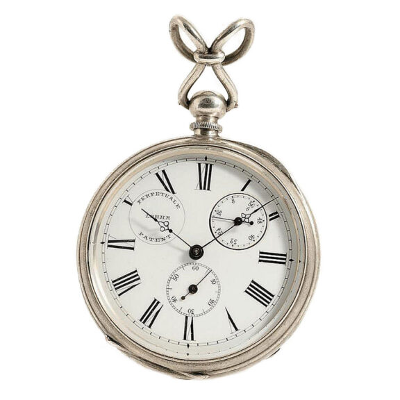 Austrian automatic winding silver pocket watch Circa 1880