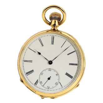 Swiss watch with rare Patek Philippe movement Circa 1879