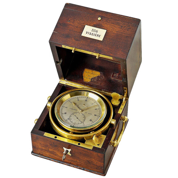 French deck watch with 49 hour power reserve indicator Circa 1870 French deck watch with 49 hour power reserve indicator Circa 1870