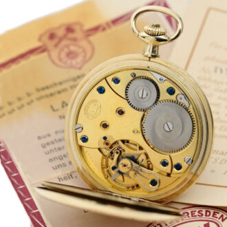 German gold hunting cased watch in original box Circa 1931 German gold hunting cased watch in original box Circa 1931