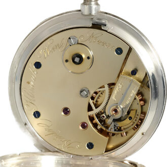 Swiss deck chronometer with detent escapement Circa 1900