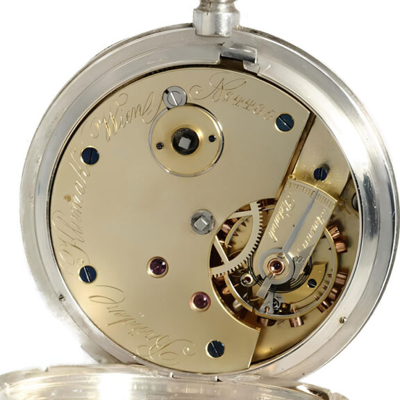 Swiss deck chronometer with detent escapement Circa 1900 Swiss deck chronometer with detent escapement Circa 1900