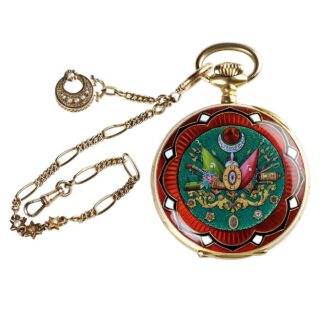 Swiss 18K gold lever made for the Ottoman market Circa 1890